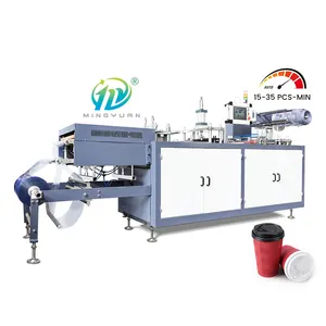 8,2kw 380V/220V Hoge Efficiëntie Plastic Deksel Maken Machine Pvc Ps Pet Wegwerp Plastic Beker Deksel Molding Machine