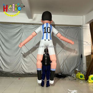 Cầu thủ bóng đá đi bộ trang phục Inflatable bóng đá sao trang phục cho tổ chức sự kiện - Product Image 3