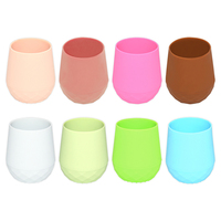 Ensemble d'alimentation pour bébé sans bpa cuillère à bavoir en silicone anneau de dentition sucette formation gobelet à boire ventouse assiette gobelet à collation