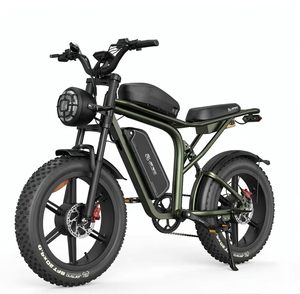 Promoción Especial en EE. UU.: Bicicletas Eléctricas de Montaña de 20 * 4 Pulgadas con Baterías Dobles, Motores Dobles y Suspensión Doble - Product Image 1