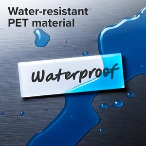 X-Bet 30pcs 1x3 Reutilizável Seca Apagar Etiquetas Magnéticas Whiteboard Classroom Memo Pads Frigorífico Notepads Magnético <span class=keywords><strong>Sticky</strong></span> <span class=keywords><strong>Notes</strong></span> - Product Image 2