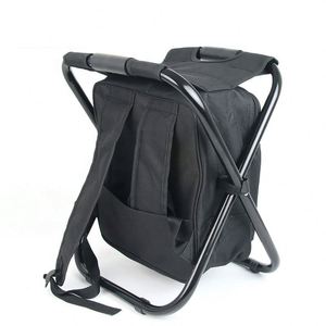 Custom Logo Multi Function Insulated <b>Cooler</b> Stool <b>Backpack</b> Portable Folding Seat for Outdoor Events - Product Image 5