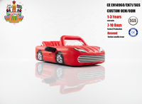 Jeu de sports nautiques gonflable personnalisé en PVC : Voiture flottante tractable pour sports lacustres