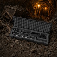 Caméra de recherche à 6 sondes LSJ-C-E 1080P HD, détecteur de vie rotatif à 360°, tige en fibre de carbone de 3,5 m, audio bidirectionnel, protection IP67, 8h de sauvetage