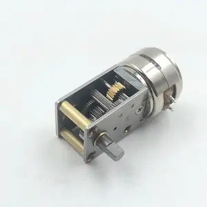 Produttore di motori per steppa a basso rumore da 15MM 12V 6V 18 gradi 15BY Micro motore passo-passo ad angolo retto