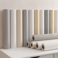 Papel Tapiz Autoadhesivo 3D de PVC, Rollo de Papel Tapiz Grueso, Adhesivo Desprendible y Pegable, Decoración de Pared