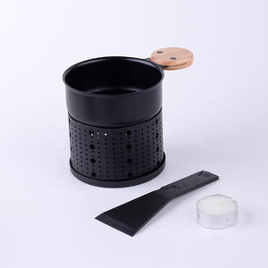 Mini poêle antiadhésive à beurre et <span class=keywords><strong>fromage</strong></span> en vente en gros Plaque pour barbecue style écossais Ensemble de grillades à <span class=keywords><strong>raclette</strong></span> Four à <span class=keywords><strong>fromage</strong></span> suisse portable - Product Image 5