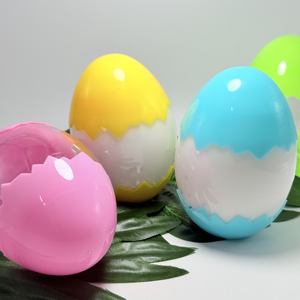 CHENXI - Contenedor de Plástico con Forma de <span class=keywords><strong>Huevo</strong></span> de Dinosaurio de 160 ml, Multicolor, para Slime, <span class=keywords><strong>Plastilina</strong></span>, Arcilla - Product Image 2