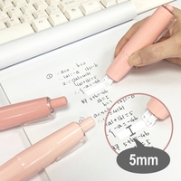 Nouveau ruban correcteur Cania ST-21 à dégradé de couleurs, style stylo, correcteur personnalisé pour étudiants, conception à pression, papeterie, recharge 1m