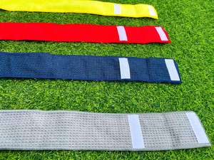 Serviette de sport en microfibre avec logo personnalisé pour terrain de football, avec fermeture auto-agrippante, pour football, golf, gym - Product Image 4