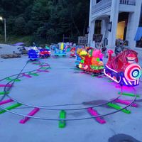 Train électrique d'extérieur à plusieurs sièges pour enfants, vente en gros directe usine