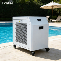 Enfriador de Baño de Hielo Inteligente con Control WiFi, R410A, 0.5HP, Automático, de Alta Productividad, con Bomba de Compresor y Motor, Modos de Calefacción y Refrigeración