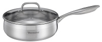 Lot de 10 casseroles de luxe en acier inoxydable de différentes tailles pour cuisinière à gaz et soupes maison – Vente en gros