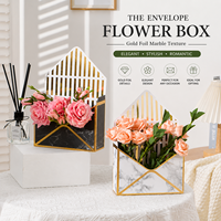 Boîtes à fleurs pliables en papier, boîtes cadeaux pour bouquets portables, vente en gros pour fleuristes, emballage pour fleurs fraîches
