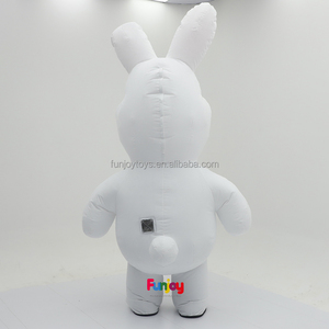 Disfraces <span class=keywords><strong>de</strong></span> Mascota <span class=keywords><strong>de</strong></span> Conejo Blanco Inflable Personalizado, Disfraz <span class=keywords><strong>de</strong></span> Conejo Caminante para Adultos Unisex, Disfraz para Juegos <span class=keywords><strong>de</strong></span> Rol en Fiestas - Product Image 3