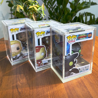 TCG acrylique pour Funko pour support d'affichage Pop étui de protection magnétique pour figurine de rugby piles de vinyle support en carton dur