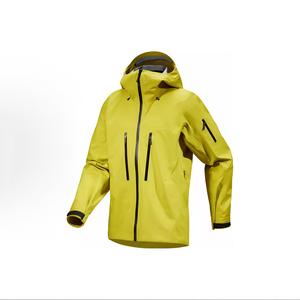 2025 <span class=keywords><strong>Alpha</strong></span> <span class=keywords><strong>SV</strong></span> 7 Archéo Ptéryx Respirant Automne Enduit Tissu En Plein Air Casual Dur Shell Coupe-Vent Imperméable À La Pluie Stand Col Fermeture Éclair - Product Image 5