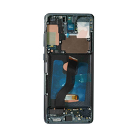 Écran LCD de 6,67 pouces pour Samsung S20 Plus 5G G986 OLED, écran de téléphone de petite taille avec cadre, capteur d'empreintes digitales, fréquence de rafraîchissement de 60 Hz