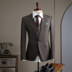 <span class=keywords><strong>Costume</strong></span> d'affaires 1 pièce à la mode pour hommes, beau <span class=keywords><strong>costume</strong></span> de haute qualité de style <span class=keywords><strong>anglais</strong></span> - Product Image 6