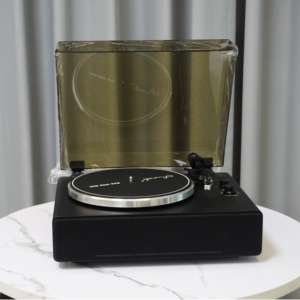 TRL30 personnalisé moderne <span class=keywords><strong>33</strong></span> 45 tr/min grande <span class=keywords><strong>platine</strong></span> <span class=keywords><strong>vinyle</strong></span> métal HiFi Bluetooth tourne-disque LP tourne-disque <span class=keywords><strong>vinyle</strong></span> avec haut-parleurs intégrés - Product Image 1