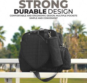 Free sample <b>Pickleball</b> Bag <b>Ball</b> Bag and Fence Hooks, <b>Pickleball</b> Bags <b>for</b> Women and Men - Product Image 3