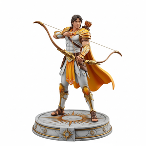 Figurine personnalisée en résine PVC 3D, Série Héros Mythiques, Statue de collection, Ornement de bureau, Décoration de modè<span class=keywords><strong>le</strong></span> - Product Image 2