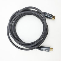 Câble Displayport 1.4 DP vers DP 8K, 4K, 144Hz, 165Hz, 1m, 2m, 5m, adaptateur pour boîtier de tv, xbox, série x, pour projecteurs