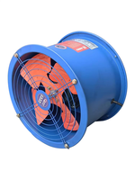Hotte de cuisine pour hôtel commercial forte et haute puissance, ventilateur à flux axial à canal de conduit, spécifique à la cuisine 220V/380V
