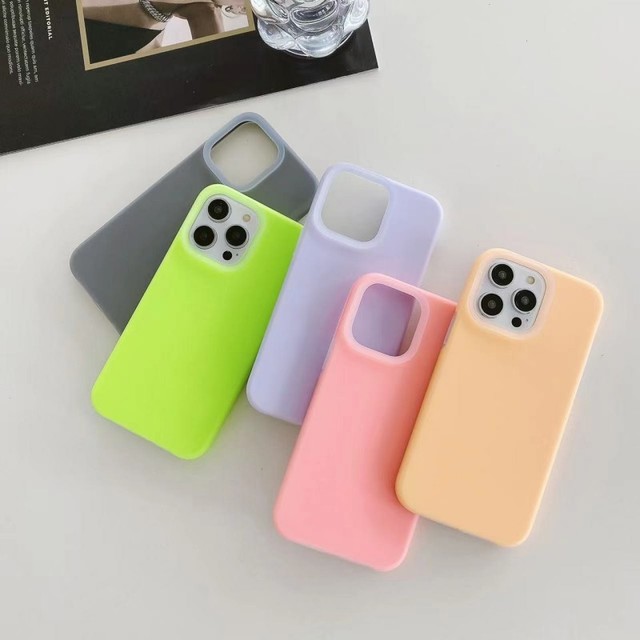 Simple Jelly Liquid Silicone Mobile Phone case for iPhone 16 Pro Max 15 14 13 12 11 Rubber Shockproof Protect Cover Wholesale