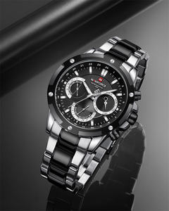 Naviforce-Reloj de seguridad para mujer, accesorio masculino de 9196 S en diferentes colores - Product Image 6