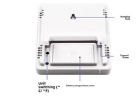 Thermomètre hygromètre numérique électronique HTC-1 pour mesurer la température et l'humidité intérieure et extérieure pour élevage de volailles
