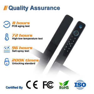 Không Thấm Nước Lối Vào Kỹ Thuật Số <span class=keywords><strong>Logic</strong></span> Mạch Cửa Khóa Nhà Thông Minh Thông Minh Vân Tay Kỹ Thuật Số An Toàn Khóa Cửa Cho Nhà - Product Image 6