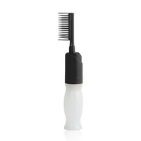 Bouteille de teinture pour cheveux Spot 150ml en plastique PE sous-embouteillage coiffure deux-en-un peigne dentifrice bouteille de teinture pour cheveux automatique