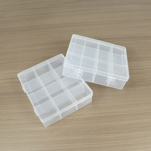 Transparent Plastic Storage <b>Box</b> 12 Compartment Rectangular For Jewelry Parts Fishing Gear Hardware Tools <b>Sewing</b> Kit - Product Image 4