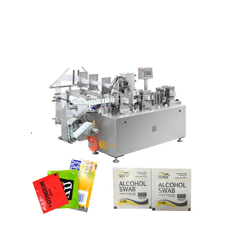 Single Wet Wipe Making and Packing