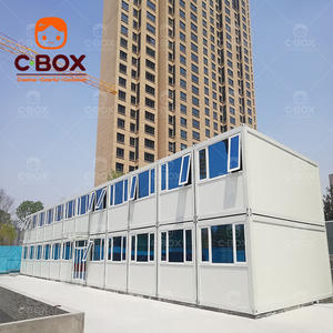 Cbox, Edificio Prefabricado Modular, Paquete Plano, Móvil, de 2 Pisos, Ignífugo, Campamento para Trabajadores, Taller, Hospital, Casa Contenedor - Product Image 3