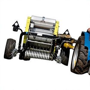 Enfardadora Redonda de Alta Productividad con Motor para Recolección de Heno y Paja - Product Image 1