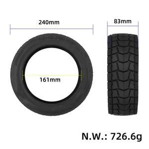 ยางสกู๊ตเตอร์แบบไม่มียางใน ขนาด 10*2.75-6.5 สำหรับ Kukirin G2 Speedway 5 Dualtron 10 นิ้ว 10x2.75-6.5 ยางสกู๊ตเตอร์ไฟฟ้าแบบสุญญากาศ - Product Image 2