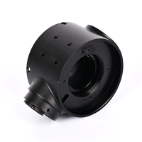 Drone professionnel pliable à grande capacité et robuste, avec supports de moteur en aluminium usinés par électroérosion (EDM)