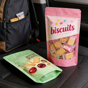 Sacchetto Stand-up Personalizzato Ecologico Multiuso con Chiusura Ermetica, Best Seller - Product Image 2