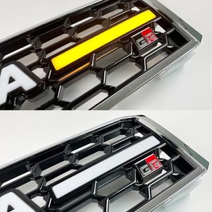 MARVELAND Grille avant de voiture en maille chromée tout-terrain avec LED pour LC75/LC76/LC79 - Installation facile - Product Image 2