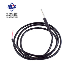 Sensor de Temperatura Micro DS18B20 Hongwei, Encapsulado a Prueba de Agua, para Horno Eléctrico, Funcionamiento a 50°C - Product Image 2