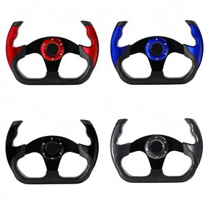 Volant de course de style GT de 320 mm de qualité supérieure, design Yoke, poignée en PU antidérapante pour le drift et le sim-racing - Product Image 4