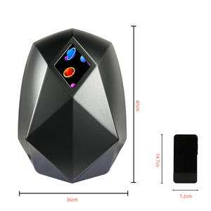 Casque de moto intégral en fibre de carbone avec écran LED Bluetooth mobile ABS pour le cyclisme, le sport, la conduite à vélo, le sac à dos de moto - Product Image 2