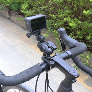 Soporte Giratorio de Aluminio de 360 Grados para Manillar de Bicicleta, Compatible con GoPro Hero 12/11/10/9/8/7/6/5/4 Session, AKASO, Campark y Más - Product Image 5