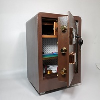 Vente en gros en usine Coffre-fort de luxe pour maison et bureau avec écran LED Coffre-fort pour meubles numériques anti-effraction