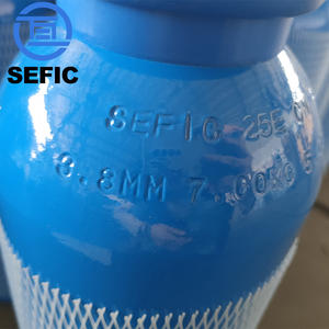 Botella de oxígeno médica para respirar, cilindro de oxígeno de 140mm, 5L, 150Bar, mm - Product Image 5