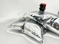 Sac d'emballage PE personnalisé de haute qualité, étanche et recyclable, pour vin, boissons liquides, jus et lait – Offre Spéciale