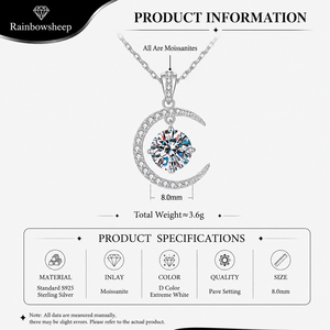 Collana con Pendente in Moissanite da 2 Carati, <span class=keywords><strong>Argento</strong></span> 925, Colore <span class=keywords><strong>D</strong></span>, VVS1, Anti-ossidazione, Gioiello Raffinato per Donne, Regalo per Vacanze Estive - Product Image 6