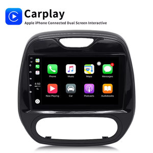 4G + 64G Android 10 voiture multimédia Auto Radio pour <span class=keywords><strong>Renault</strong></span> <span class=keywords><strong>Captur</strong></span> CLIO 2011 2014 2015 2016-2018 Samsung QM3 manuel A/C <span class=keywords><strong>GPS</strong></span> - Product Image 4